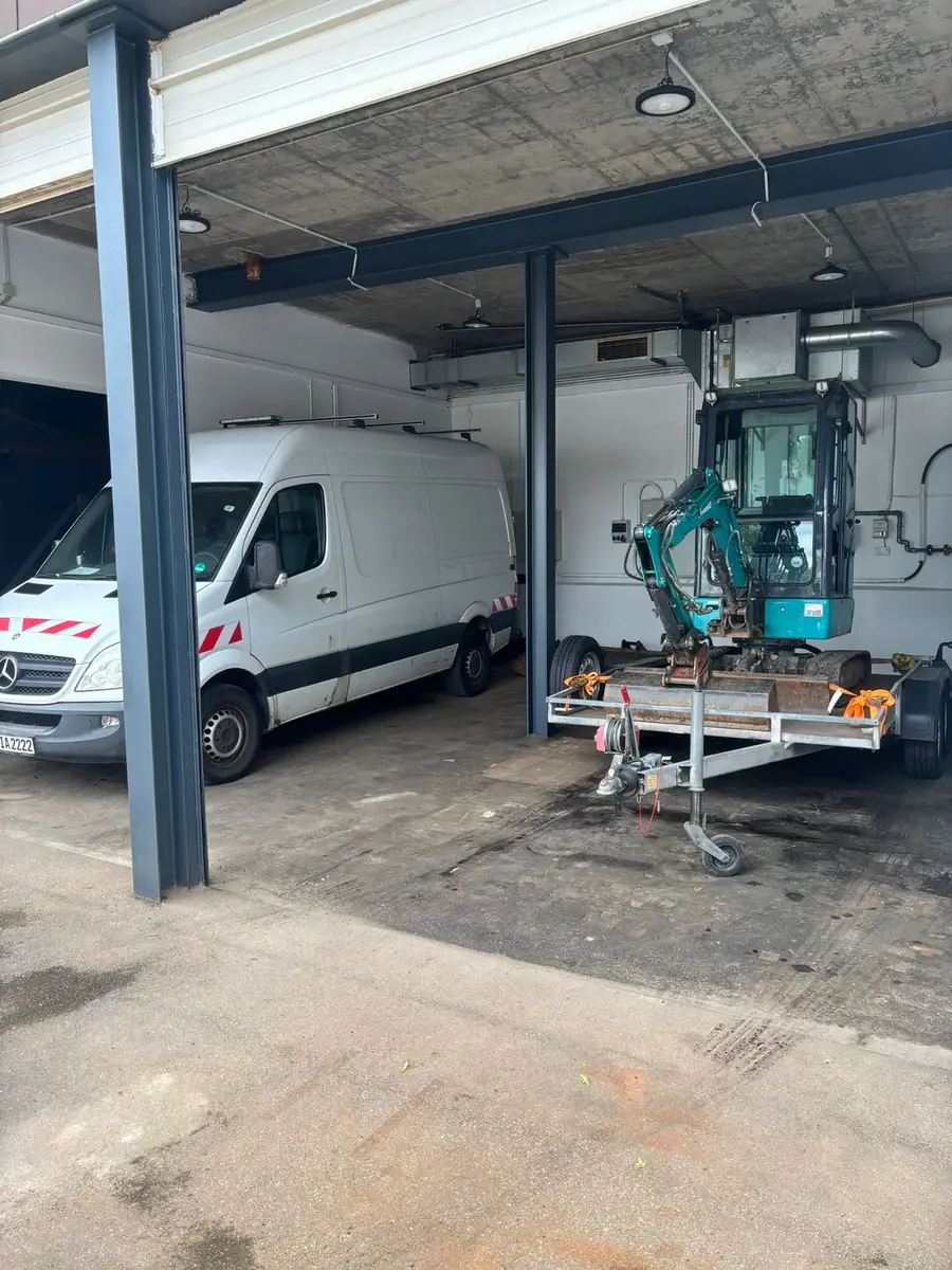RMT Sprinter, Minibagger und Maschinenanhänger
